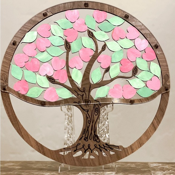 Tree of Life guest book and box